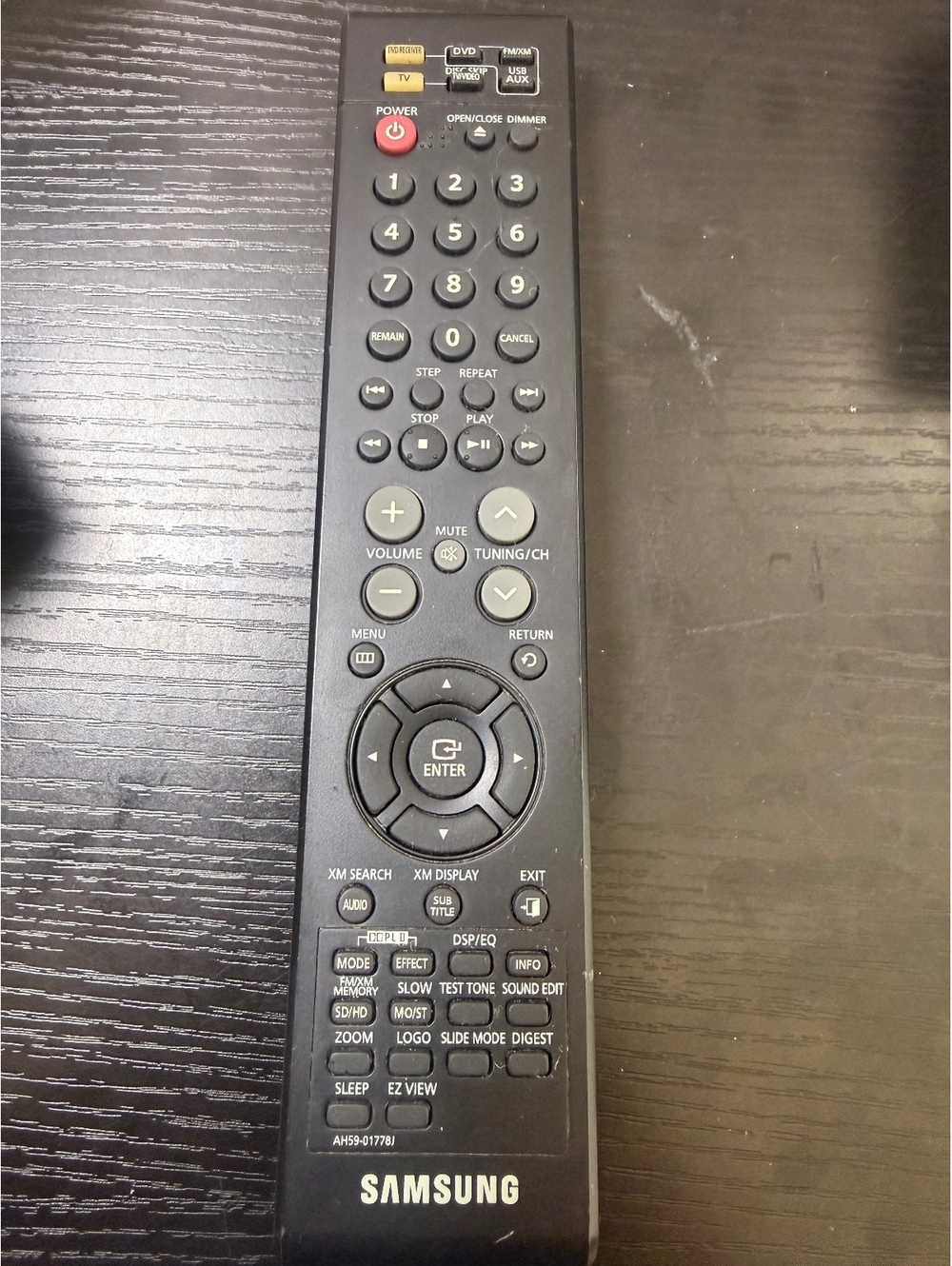 Samsung AH59-01778J Remote Control for TV and Audio Systems